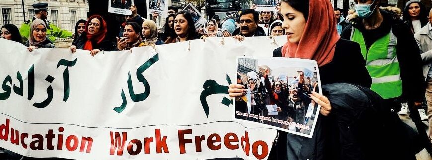 Females make up half the population in Afghanistan, and yet animals have more freedom than the rights of women and girls.